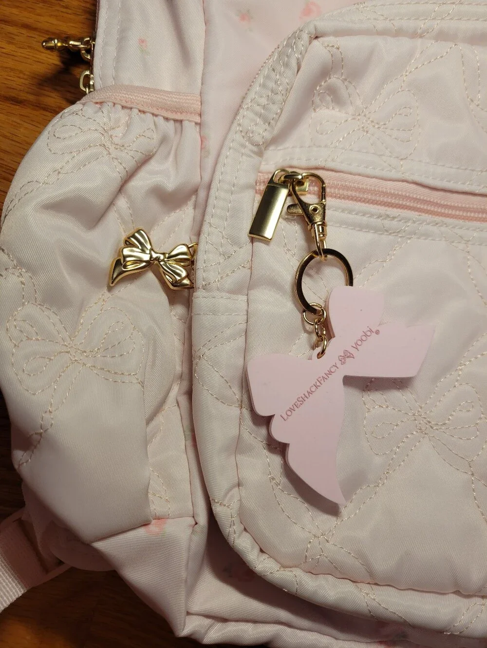 NWT LoveShackFancy x Target Yoobi Backpack- Blooming Heirloom Ditsy Ballet Bloom